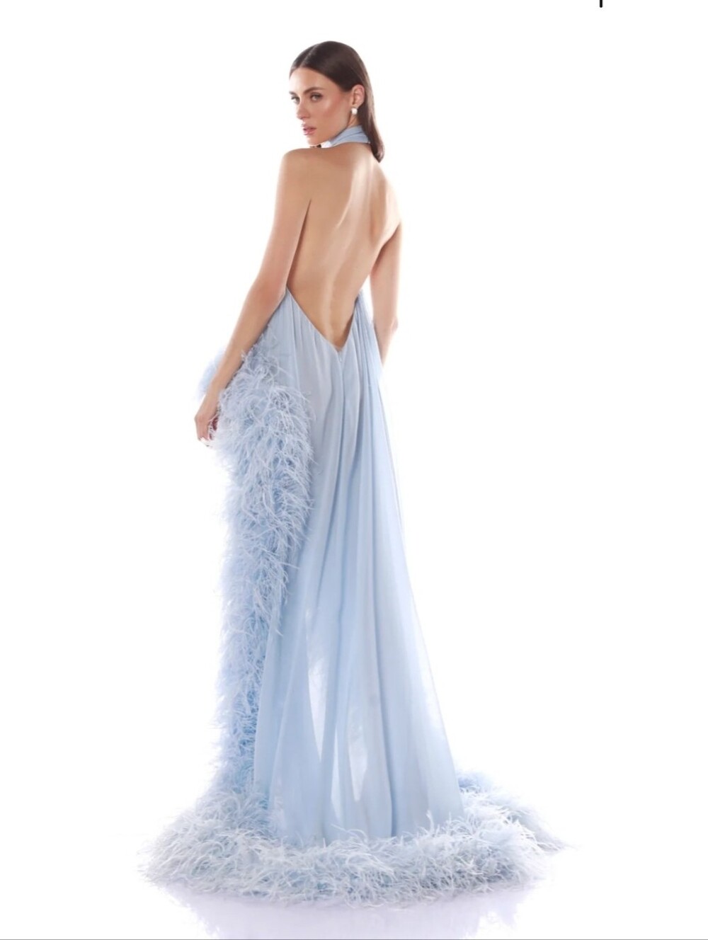 Bronx Banco Madeline Halterneck Gown - Picture 4 of 5